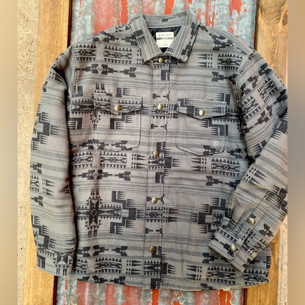 Ariat Lightweight Aztec Jacket Large